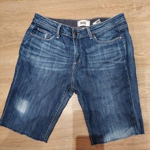 Paige Denim Jeans Cut Off Shorts 29